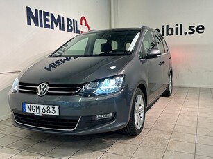 Volkswagen Sharan 7-sits Premium Pano Dvärm Kamera Drag SoV