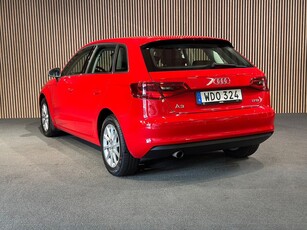 Audi A3 Sportback 1.2 TFSI I Lågmil I farthållare I Låga skatten 426kr/å