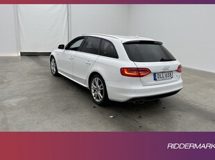 Audi A4 Avant 2.0 TDI 190hk Quattro S-Line Värmare 0,52l/mil