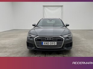 Audi A6 Avant 45 TDI Q 231hk S-Line Cockpit Värm Navi Drag