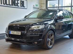 Audi Q7 3.0 TDI V6 240HK Q S-line Pano Luft Bose SE SPEC 21”