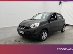 Nissan Micra 1.2 80hk Lågskatt Sätesvärme 0.5L/Mil