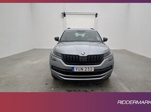 Skoda Kodiaq 2.0 TDI 4x4 190hk SportLine Kamera CarPlay Drag