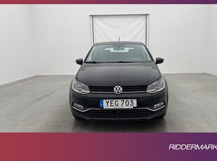 Volkswagen Polo 1.2 TSI 90hk Bluetooth 0.48L/Mil Lågskatt