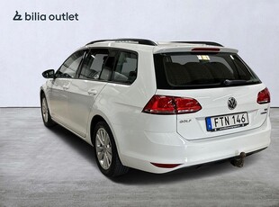 VW Golf VII 1.4 TGI BlueMotion Sportscombi 110hk B-Kam Drag