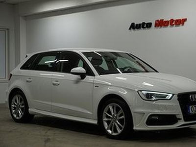 Audi A3 1,6 TDI S-Line Exteriör Automat SPORTBACK 110hk