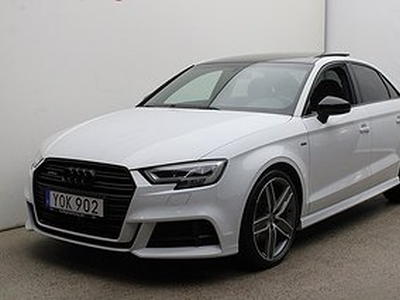 Audi A3 Quattro Sedan 2.0 TFSI 190 Hk S-line S-tronic Panorama