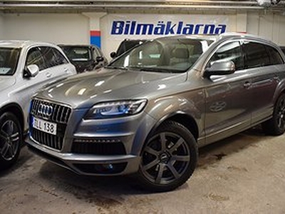 Audi Q7 3.0 TDI V6 quattro S-LINE 7-SITS D-VÄRM DRAG PANO