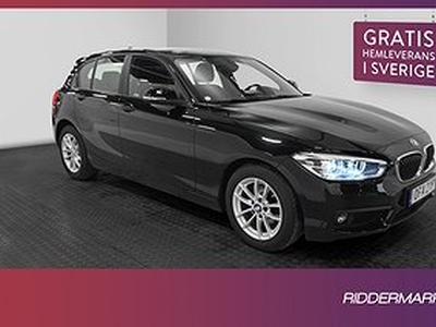 BMW 118 d 136hk Advantage Sensorer Låg Skatt Välservad