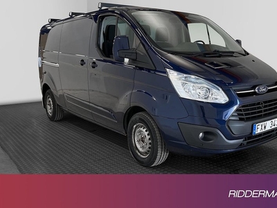 Ford CustomTransit 2.2TDCi Värmare Dragkrok Takräcke 2013, Minibuss