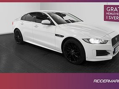 Jaguar XE 20d AWD 180hk R-Sport Värmare Sensorer Välservad