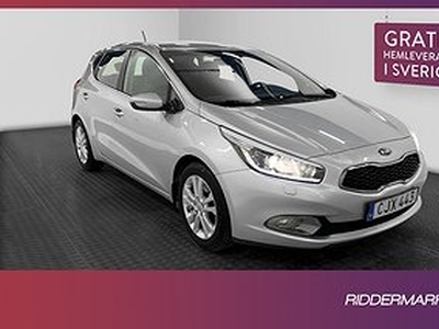 Kia Cee´d 1.6 GDI DCT 135hk Navi Sensorer Rattvärme Välservad