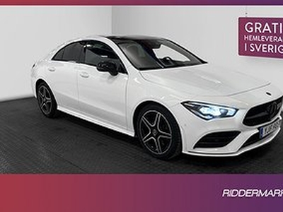 Mercedes-Benz CLA 220 4MATIC 190hk AMG Pano Wide Kamera Navi