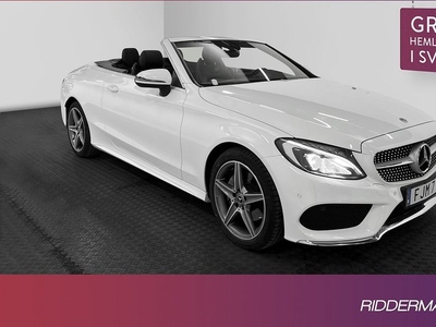 Mercedes C200Benz C 200 Cabriolet AMG Kamera Skinn Sv.Såld 2017, Cab