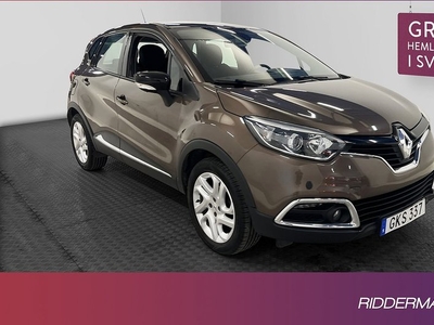 Renault Captur0.9 TCe Dynamique Värmare Navi Välservad 2015, Halvkombi