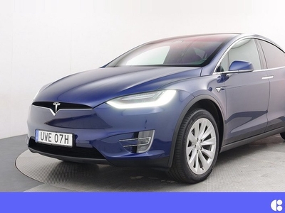 Tesla Model XLong Range AWD 7-Sits Full FSD Pano Drag Vhjul 2020, SUV