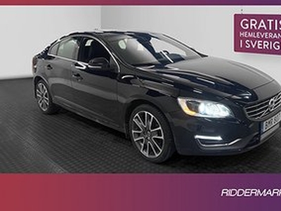 Volvo S60 D4 181hk Momentum VOC Taklucka Navi Drag Välservad