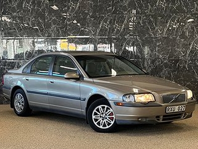 Volvo S80 2.4 NyBes Farthållare, AC, Sommar+Vinterdäck 140hk