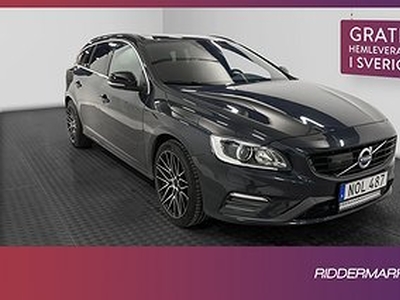 Volvo V60 D4 190hk R-Design VOC Kamera Navi Drag Välservad