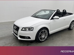 Audi A3Cabriolet 2.0 TDI S-Line Värmare Halvskinn 2011, Halvkombi