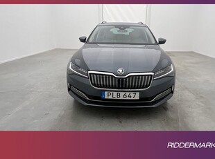 Skoda Superb iV PHEV 218hk L&K Pano Cockpit Värm Drag MOMS