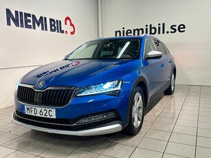 Skoda Superb Scout 4x4 Business Canton Kamera Dvärm Drag SoV