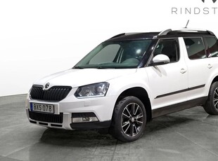 Skoda Yeti2.0 TDI DSG AWD D-VÄRM B-KAMERA DRAG NAVI 2014, Halvkombi