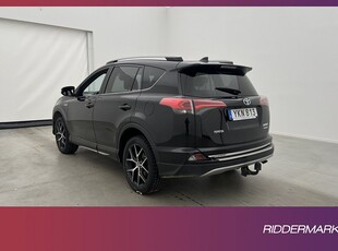 Toyota RAV4 Hybrid 197hk i-AWD MVärmare JBL Kamera Navi Drag