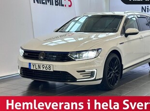 Volkswagen PassatGTE 1.4 TSI S&V-hjul Drag Kamera Carplay 2018, Kombi