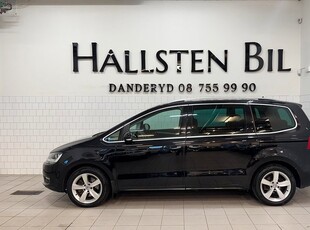 Volkswagen Sharan2.0 TDI BMT Aut Panorama Drag 7-Sits Svensksåld 2014, Minibuss