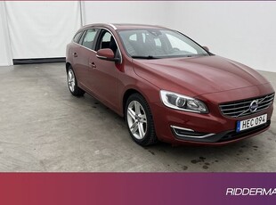 Volvo V60D5 Plug-in AWD Summum VOC Värm Taklucka Navi Drag 2017, Kombi