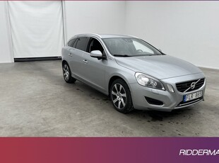 Volvo V60D6 Plug-In AWD Pure Edt VOC Värm Skinn Kamera BLIS 2013, Kombi