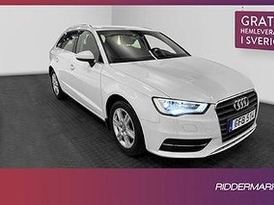 Audi A3 Sportback 1.4 TFSI 125hk P-sensorer 0.49l/mil