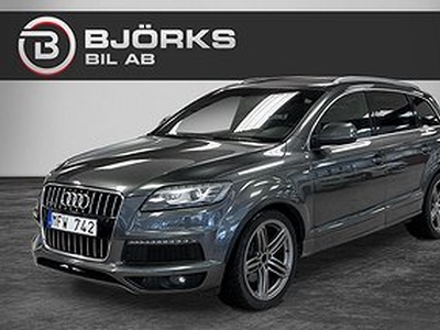 Audi Q7 3.0 TDI Q S-Line Sv-Såld 7-Sits Navi Värmare 245hk