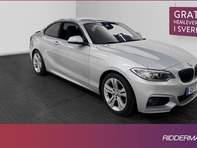 BMW 220218 d Coupé M Sport HiFi Sensorer Välservad 2017, Sportkupé