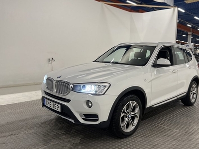 BMW X3xDrive20d X-Line Skinn Sensorer Drag Välservad 2014, SUV