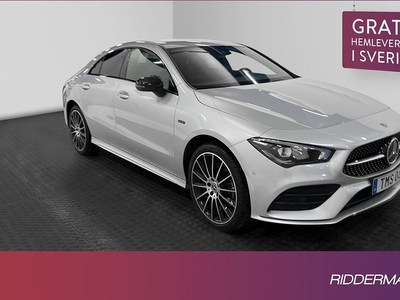 Mercedes CLA250Benz CLA 250 e AMG Widescreen Kamera Värmare 2021, Sportkupé