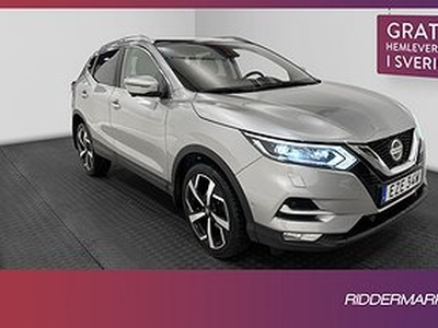 Nissan Qashqai 1.3 160hk Tekna Pano 360° Halvskinn Navi