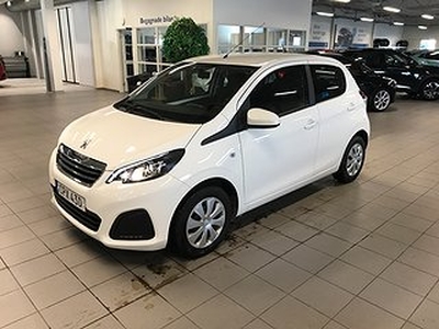 Peugeot 108 5-dörrar 1.0 VTi Euro 6