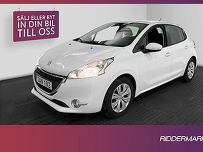 Peugeot 208 1.2 VTi 82hk En-brukare Låg Skatt Välservad