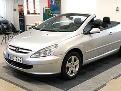 Peugeot 307 CC 2.0 / Skinnkklädesel / SoV-Hjul / 140hk