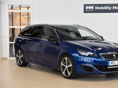 Peugeot 308SW 2.0 BlueHDi Automat GT Panorama Dragkrok 2015, Halvkombi