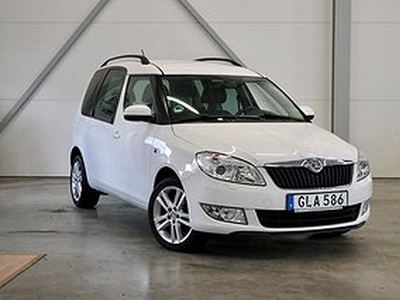 Skoda Roomster 5-sits 1.2 TSI Elegance Nybesiktad 86hk