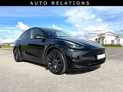 Tesla Model Y PERFORMANCE 535Hk MOMS/VAT DRAG SvSåld 1 Ägare