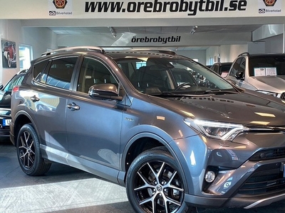 Toyota RAV4Hybrid 2.5 Aut Drag 360 kamera M-värmare 2018, SUV