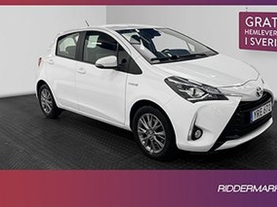 Toyota Yaris Hybrid e-CVT 101hk Kamera Välservad 0.33L/Mil