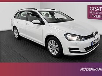 Volkswagen Golf Sportscombi 1.6 TDI 110hk Style Kamera Drag