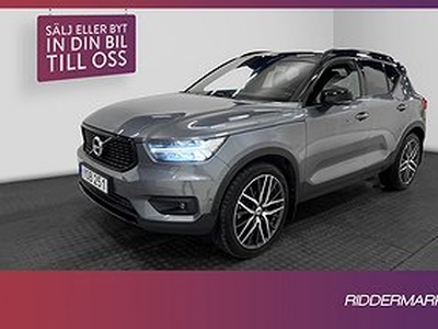 Volvo XC40 T5 AWD 247hk R-Design VOC Pano H/K 360° Navi Drag