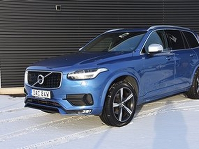 Volvo XC90 D5 AWD Geartronic R-Design 7-Sits, Drag, 360 Eu6