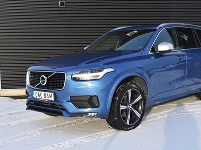 Volvo XC90D5 AWD Geartronic R-Design 7-Sits, Drag, 360 Eu6 2017, SUV